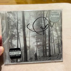 Taylor Swift Signed Folklore CD